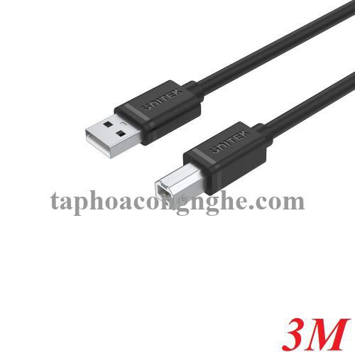 Unitek 28447 Y-C420GBK 3M Cáp USB In 2.0 30028447